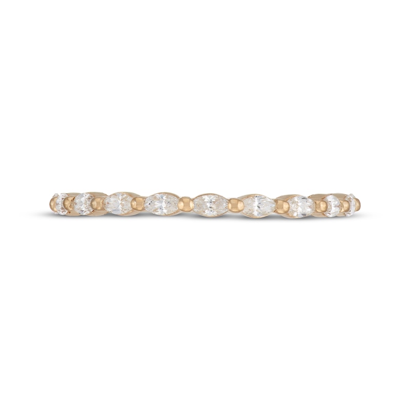 Main Image 3 of Neil Lane Premiere Marquise-Cut Diamond Anniversary Band 3/8 ct tw 14K Yellow Gold