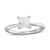 Thumbnail Image 0 of Lab-Grown Diamonds by KAY Princess-Cut Solitaire Engagement Ring 1 ct tw 14K White Gold (F/SI2)