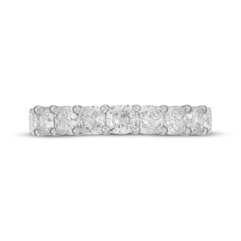 Main Image 3 of Neil Lane Artistry Cushion-Cut Lab-Grown Diamond Anniversary Ring 2 ct tw 14K White Gold