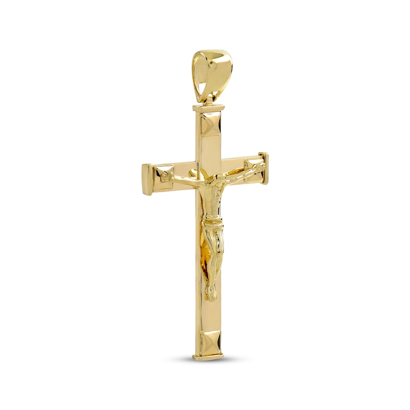 Main Image 2 of Crucifix Charm 10K Yellow Gold