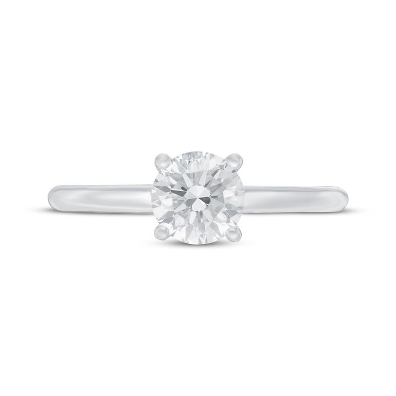 Lab-Grown Diamonds by KAY Solitaire Engagement Ring 1-1/2 ct tw 14K White Gold (F/SI2)