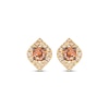 Thumbnail Image 2 of Le Vian Diamond Marquise Frame Earrings 1/2 ct tw 14K Honey Gold