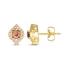 Thumbnail Image 3 of Le Vian Diamond Marquise Frame Earrings 1/2 ct tw 14K Honey Gold