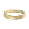 Thumbnail Image 1 of Italian Brilliance Diamond-Cut Flex Bangle Bracelet 14K Yellow Gold