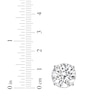 Thumbnail Image 4 of Lab-Grown Diamonds by KAY Round-Cut Solitaire Stud Earrings 2-1/2 ct tw 14K White Gold (I/SI2)