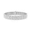 Thumbnail Image 1 of Lab-Grown Diamonds by KAY Men's Link Bracelet 5 ct tw 10K White Gold 8.5&quot;