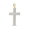 Thumbnail Image 2 of Men's Diamond Cross Charm 5 ct tw 14K Yellow Gold