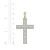 Thumbnail Image 5 of Men's Diamond Cross Charm 5 ct tw 14K Yellow Gold