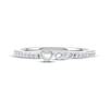 Thumbnail Image 3 of Diamond Heart & Infinity Symbol Open Fashion Ring 1/10 ct tw 10K White Gold