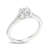 Thumbnail Image 1 of Lab-Created Diamonds by KAY Engagement Ring 1-1/4 ct tw 14K White Gold