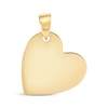 Thumbnail Image 1 of Engravable Small Heart-Shaped Charm 10K Yellow Gold