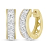 Thumbnail Image 1 of KAY Lab-Grown Diamonds Men's Huggie Hoop Earrings 1 ct tw 10K Yellow Gold