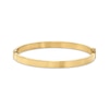 Thumbnail Image 1 of Flat Tube Bangle Bracelet 10K Yellow Gold 6mm