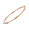 Thumbnail Image 2 of Hollow Bangle Bracelet 3mm 10K Rose Gold