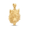 Thumbnail Image 2 of Men's Wolf Head Charm 10K Yellow Gold