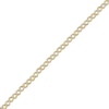 Thumbnail Image 2 of Diamond Pear-Shaped Link Chain Bracelet 1/6 ct tw 10K Yellow Gold 7&quot;