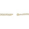 Thumbnail Image 3 of Diamond Pear-Shaped Link Chain Bracelet 1/6 ct tw 10K Yellow Gold 7&quot;