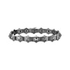 Thumbnail Image 1 of Ink & Ice Men's Black Diamond Stud Bracelet 1/2 ct tw Black Rhodium-Plated Sterling Silver 8.5&quot;