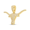 Thumbnail Image 2 of Men's Diamond Longhorn Charm 3/4 ct tw 10K Yellow Gold