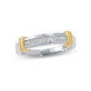 Thumbnail Image 1 of Previously Owned Diamond Anniversary Band 1/4 ct tw Round-cut 14K Two-Tone Gold