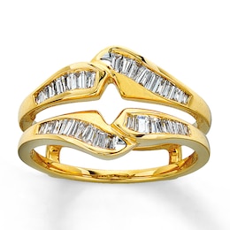 Previously Owned Enhancer 1/2 ct tw Baguette-cut 14K Yellow Gold