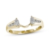 Thumbnail Image 1 of Previously Owned Marquise & Round-Cut Diamond Enhancer Ring 1/3 ct tw 14K Yellow Gold