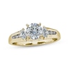 Thumbnail Image 2 of Previously Owned Marquise & Round-Cut Diamond Enhancer Ring 1/3 ct tw 14K Yellow Gold