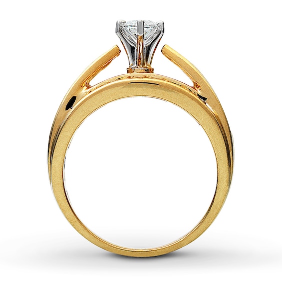 Previously Owned Ring 1-1/2 ct tw Diamonds 14K Yellow Gold | MARQUISE ...