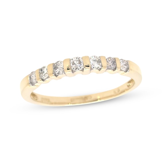 Previously Owned Diamond Wedding Band 1/3 ct tw Round-cut in 14K Yellow Gold