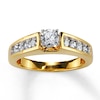 Thumbnail Image 1 of Previously Owned Ring 7/8 ct tw Diamonds 14K Yellow Gold