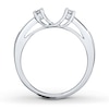 Thumbnail Image 2 of Previously Owned Enhancer Ring 1/5 ct tw Round-cut Diamonds 14K White Gold