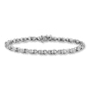 Thumbnail Image 1 of Previously Owned Bracelet 1/2 ct tw Diamonds 10K White Gold