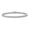 Thumbnail Image 1 of Previously Owned Bracelet 1/2 ct tw Diamonds 10K White Gold