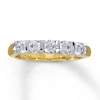 Thumbnail Image 1 of Previously Owned Anniversary Ring 3/4 ct tw Round-cut Diamonds 14K Two-Tone Gold