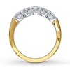 Thumbnail Image 2 of Previously Owned Anniversary Ring 3/4 ct tw Round-cut Diamonds 14K Two-Tone Gold