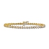 Thumbnail Image 1 of Previously Owned Diamond Tennis Bracelet 1/4 ct tw Round-cut 10K Yellow Gold