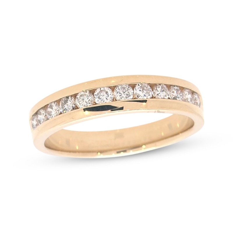 Main Image 1 of Previously Owned Diamond Wedding Band 1/2 ct tw Round-cut 14K Yellow Gold