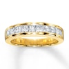Thumbnail Image 0 of Previously Owned Diamond Band 1 ct tw Princess-cut 14K Yellow Gold