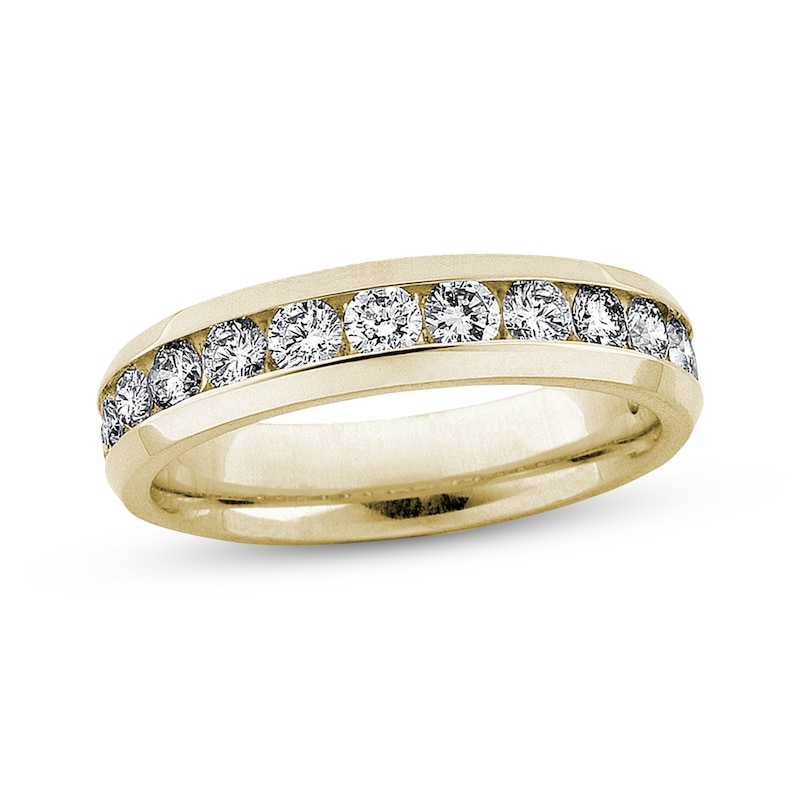 Main Image 1 of Previously Owned Round-Cut Diamond Anniversary Band 1 ct tw Round-cut 14K Yellow Gold