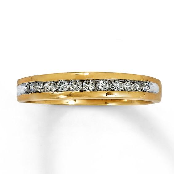 Previously Owned Diamond Anniversary Band 1/ ct tw Round-cut 10K Gold