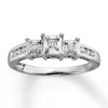 Thumbnail Image 1 of Previously Owned Diamond Ring 1/4 ct tw Princess-Cut 14K White Gold