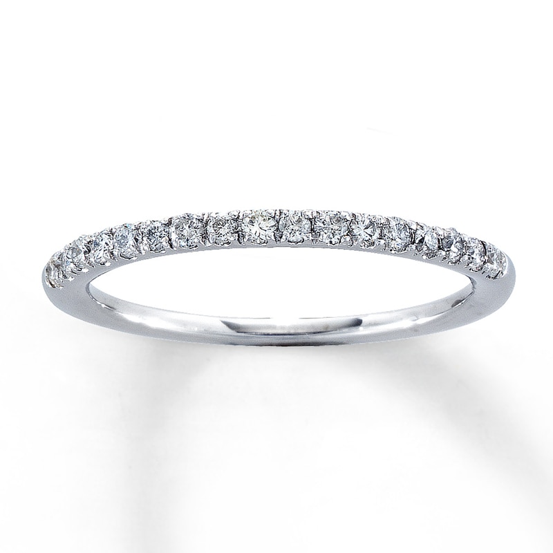 Previously Owned Anniversary Band 1/4 ct tw Round-cut Diamonds 14K ...