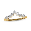 Thumbnail Image 0 of Previously Owned Diamond Chevron Anniversary Band 1/2 ct tw Round-cut 14K Yellow Gold