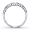 Thumbnail Image 2 of Previously Owned Diamond Anniversary Band 1/2 ct tw Round-cut 14K White Gold