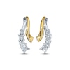 Thumbnail Image 1 of Previously Owned Diamond Accent Earrings 10K Two-Tone