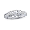 Thumbnail Image 0 of Previously Owned 3-Stone Diamond Ring 1 ct tw 14K White Gold