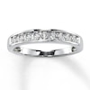 Thumbnail Image 0 of Previously Owned Wedding Band 3/8 ct tw Round-cut Diamonds 14K White Gold