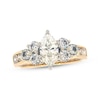Thumbnail Image 0 of Previously Owned THE LEO Diamond Engagement Ring 1-3/4 ct tw Marquise & Round-cut 14K Two-Tone Gold/Platinum