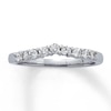 Thumbnail Image 1 of Previously Owned Diamond Wedding Band 1/3 ct tw 14K White Gold