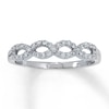 Thumbnail Image 0 of Previously Owned Diamond Anniversary Band 1/3 ct tw Round-cut 14K White Gold